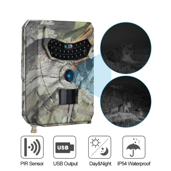 JPEG Trail Wildlife Camera 20MP IP65 Wireless Capture