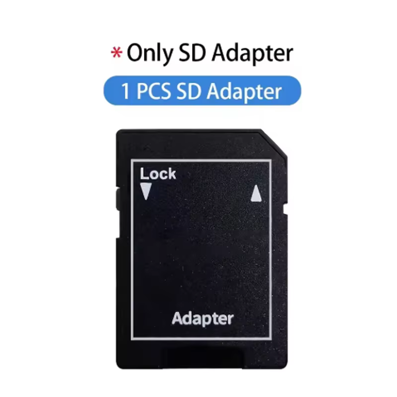 Lenovo High-Speed Micro SD Card 32GB to 1TB with Adapter
