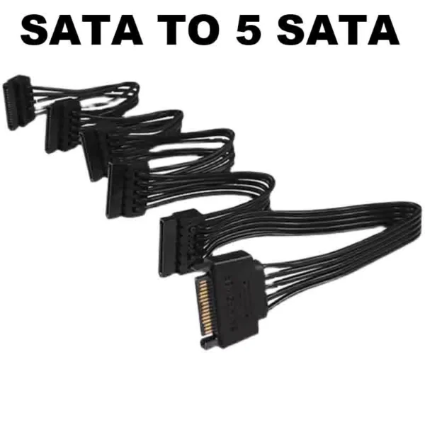 Aluminum Alloy HDD Bracket Holder for 4x 2.5" to 3.5" Drives