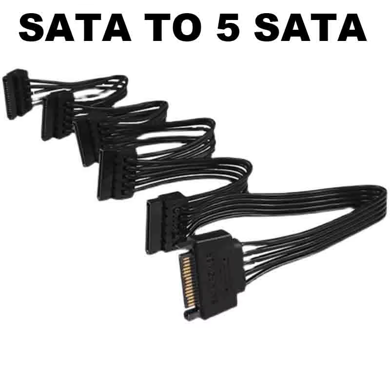 Aluminum Alloy HDD Bracket Holder for 4x 2.5" to 3.5" Drives