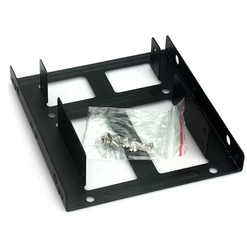 2.5" to 3.5" Dual Hard Drive Mounting Bracket Adapter