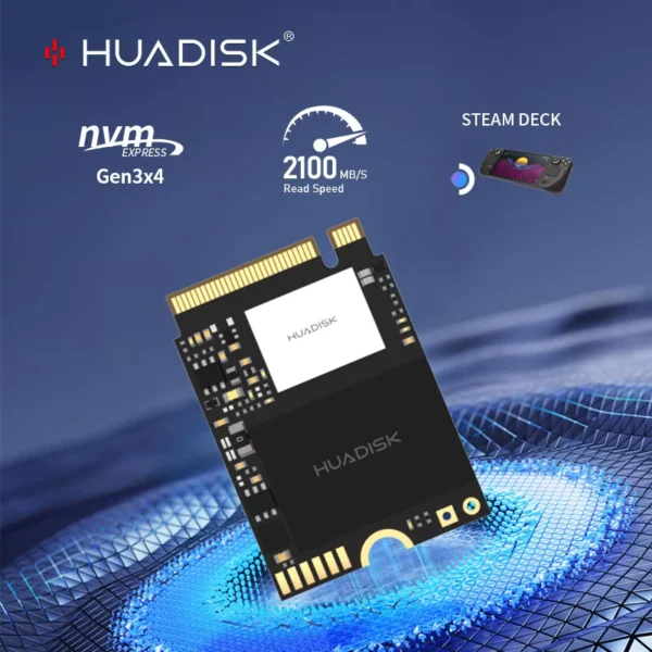 HUADISK M.2 NVMe 2230 SSD 256GB 512GB 1TB for Steam Deck