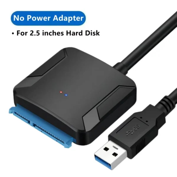 SATA to USB 3.0 Adapter Cable with 12V Power Support