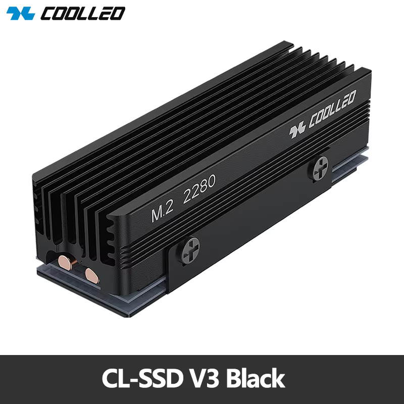 COOLLEO CL-SSD V3 M.2 2280 SSD Heat Sink with Thermal Pad