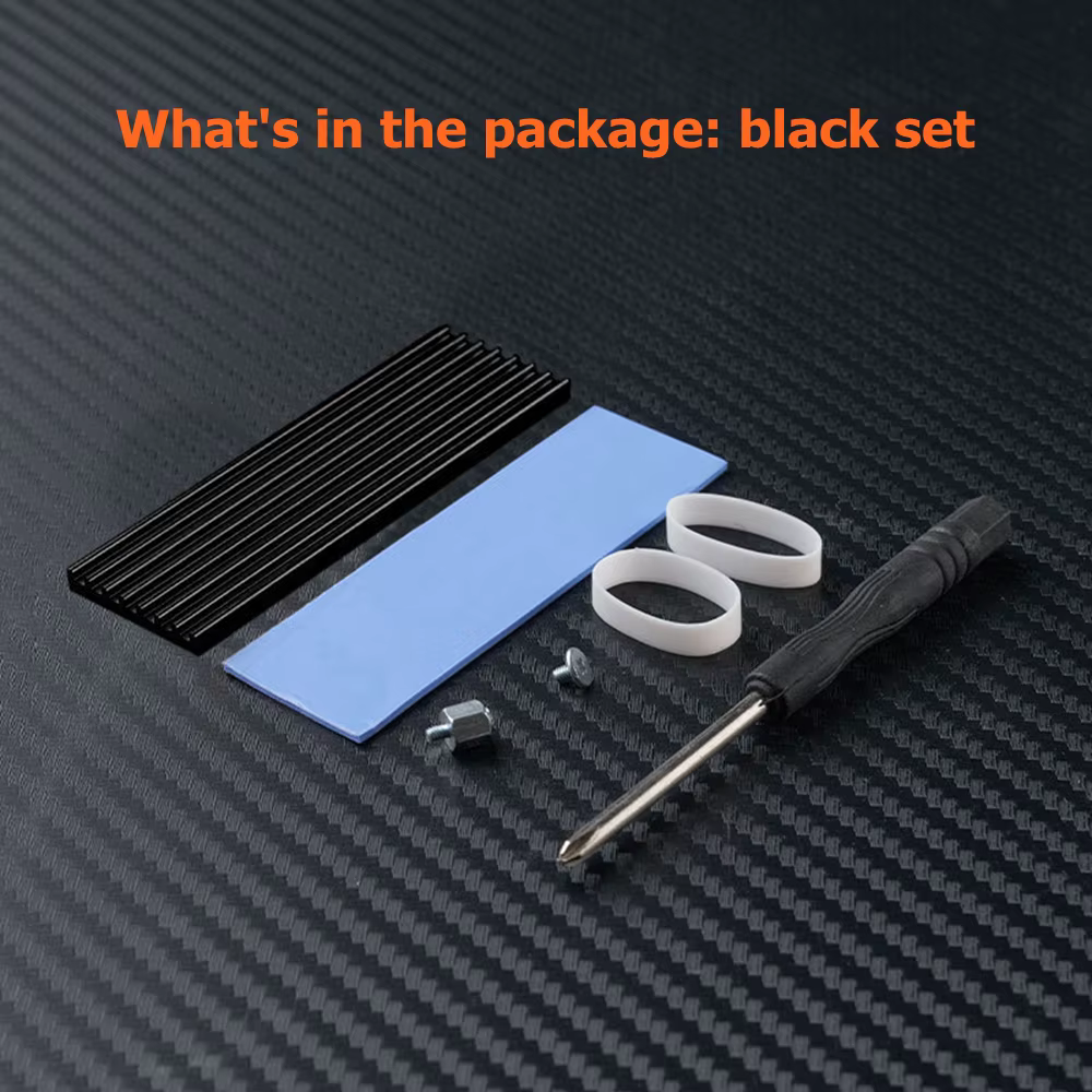 M.2 2280 Aluminum Heatsink Cooler for SSD PS5 PC