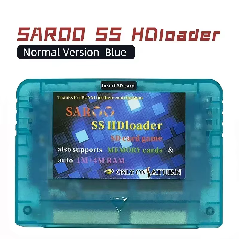 SAROO 0.9 Firmware Sega Saturn SD Card Game Reader