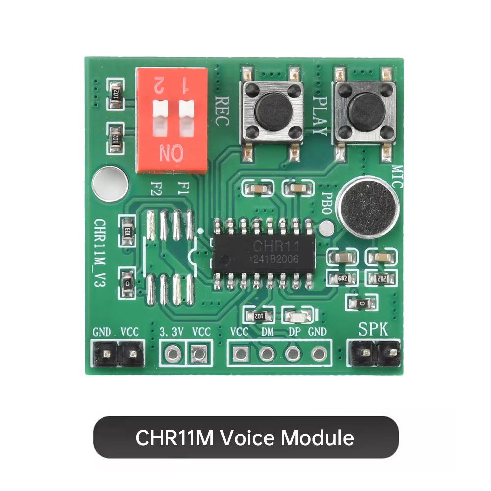 DC 2-5.2V 35 Second Recording Module with External Flash Support