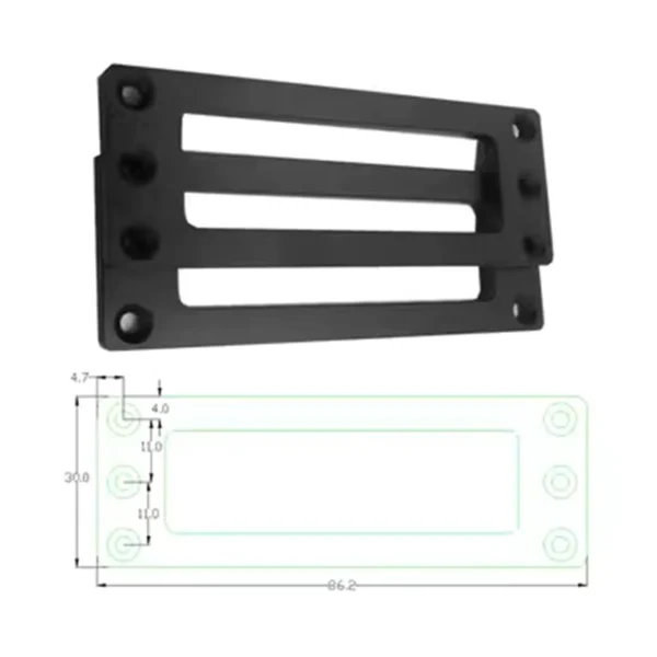 Aluminum Alloy 2.5 Inch SSD HDD Expansion Bracket