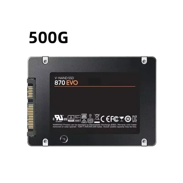 870 EVO SSD SATA3 2.5 Inch Internal Hard Drive 1TB-4TB