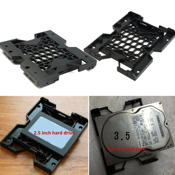 5.25" to 3.5" & 2.5" HDD SSD Cooling Fan Adapter Bracket