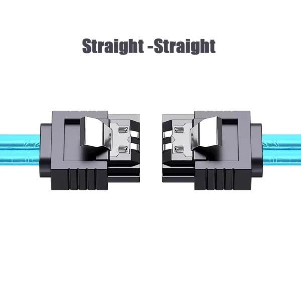 SATA 3.0 III 6Gb/s High Speed Right Angle Data Cable