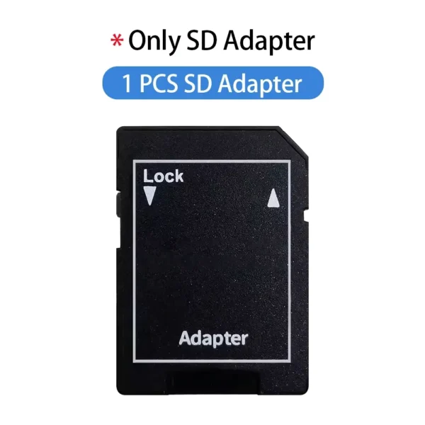 High Speed Micro SD Cards 4GB-512GB with Adapter