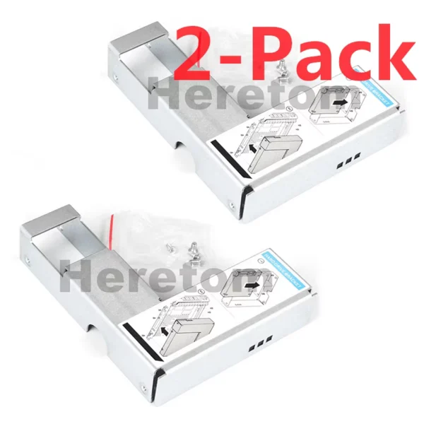 2PCS 9W8C4 3.5" to 2.5" HDD Adapter for Dell Servers