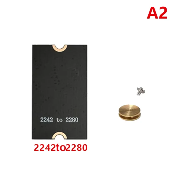 M.2 SSD Adapter Bracket for 2230 to 2280 Drives
