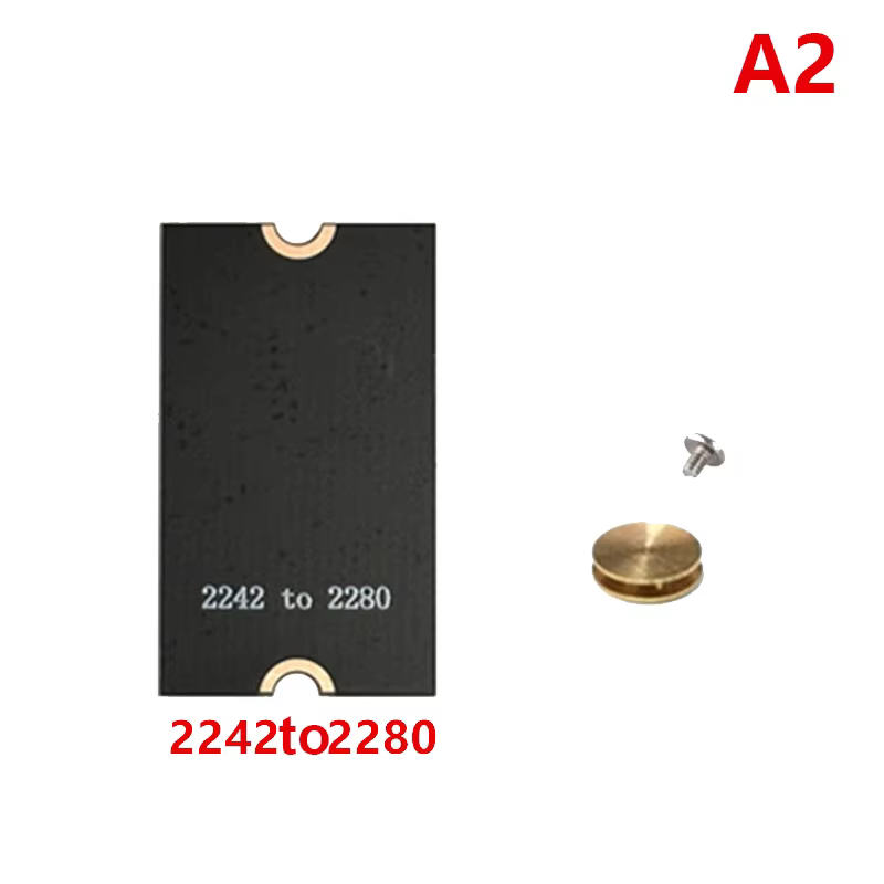M.2 SSD Adapter Bracket for 2230 to 2280 Drives