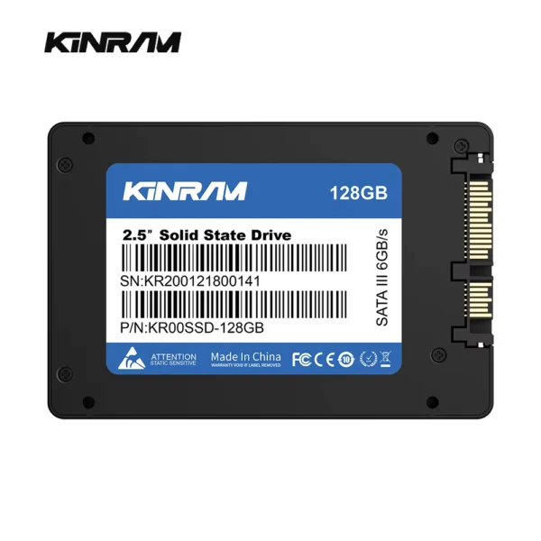 KinRam 2.5" SATA III Internal SSD 64GB to 512GB