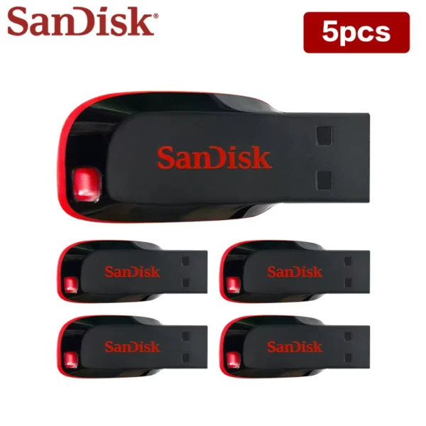 SanDisk USB 2.0 Flash Drive 16-128GB Multipacks