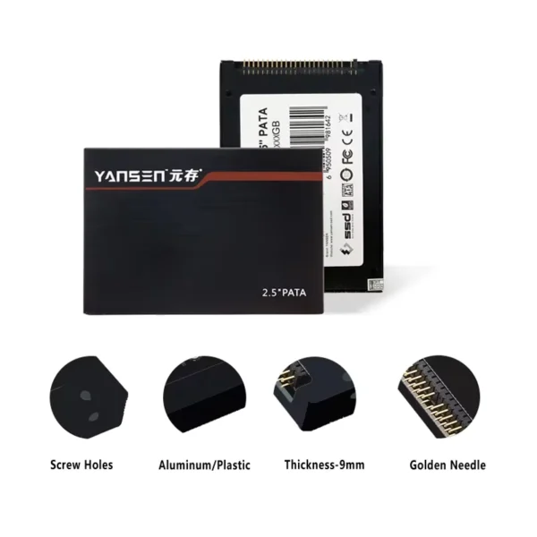 2.5inch IDE PATA SSD 8GB-256GB MLC Flash Internal Drive