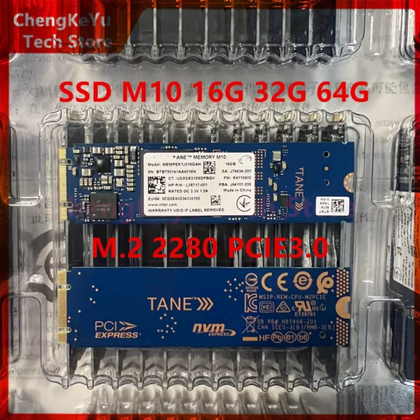 Original M10 2280 M.2 SSD 16GB 32GB 64GB PCIE3.0X2