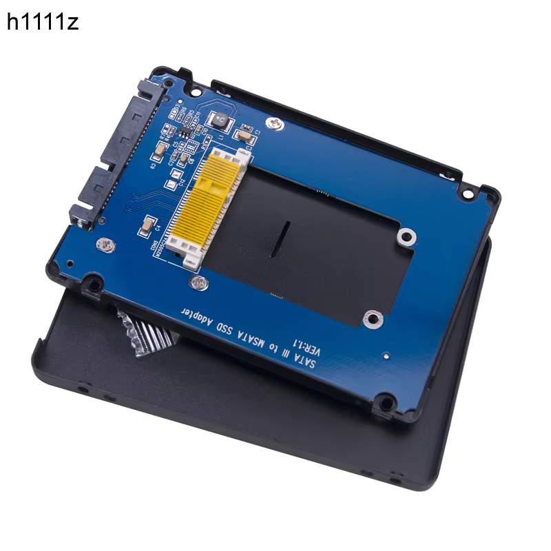 mSATA to SATA 3.0 SSD Aluminum Enclosure Adapter