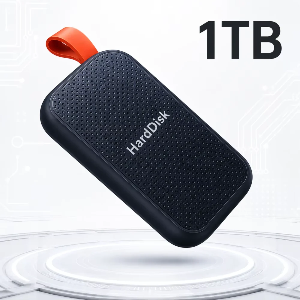 Compact Portable 1TB-4TB USB 3.2 External SSD