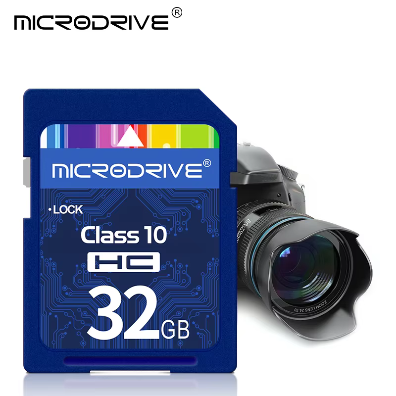 MicroDrive High-Speed SD Cards 8GB to 128GB Class10 U3