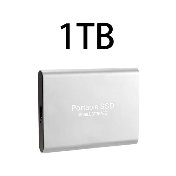 Ultra Slim Portable SSD 1TB 2TB 4TB USB 3.1 Type-C