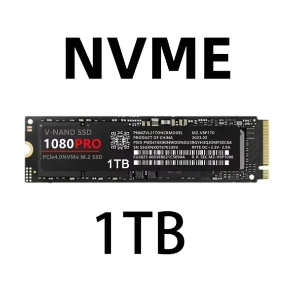 1080Pro PCIe 4.0 NVMe M.2 SSD 1TB/2TB/4TB for PC & PS5