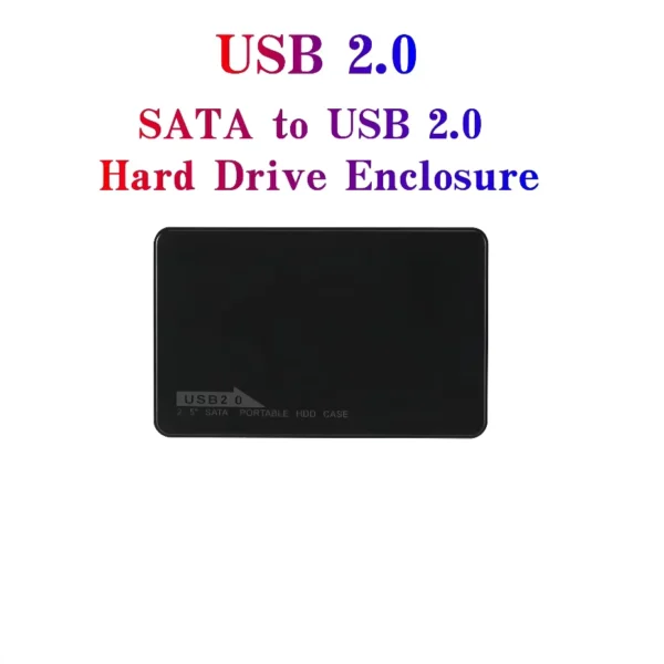 2.5 Inch SATA to USB 3.0 Hard Drive Enclosure 4TB SSD HDD Case