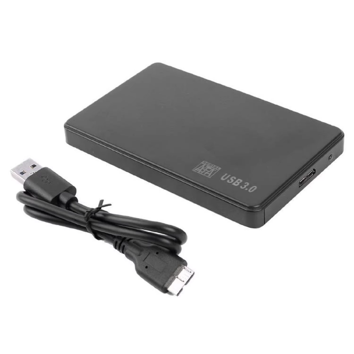 USB 3.0 Transparent 2.5" SATA HDD SSD Enclosure with Type-C