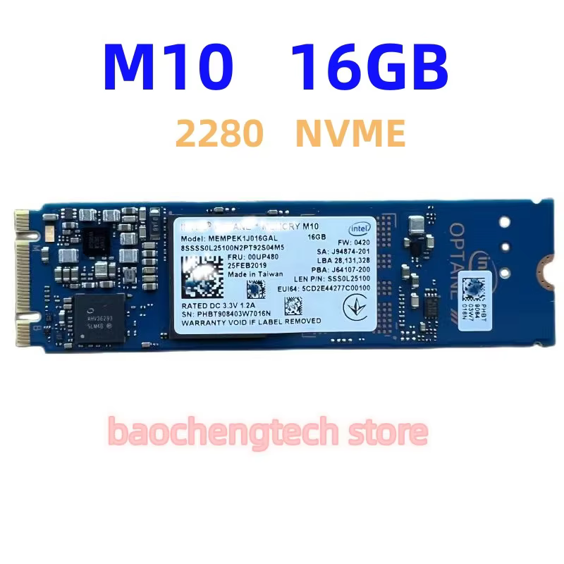 SSD M10 32GB 64GB M.2 2280 Internal Cache Drive