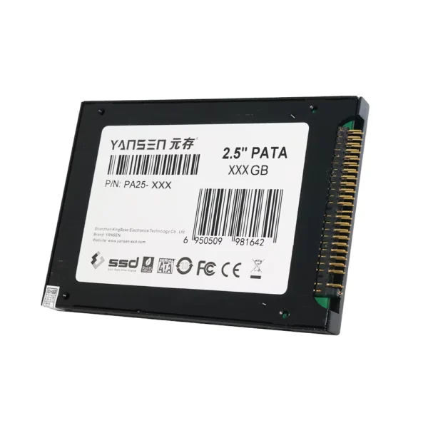 Yuancun 2.5" PATA SSD 8GB-128GB MLC Flash Drive