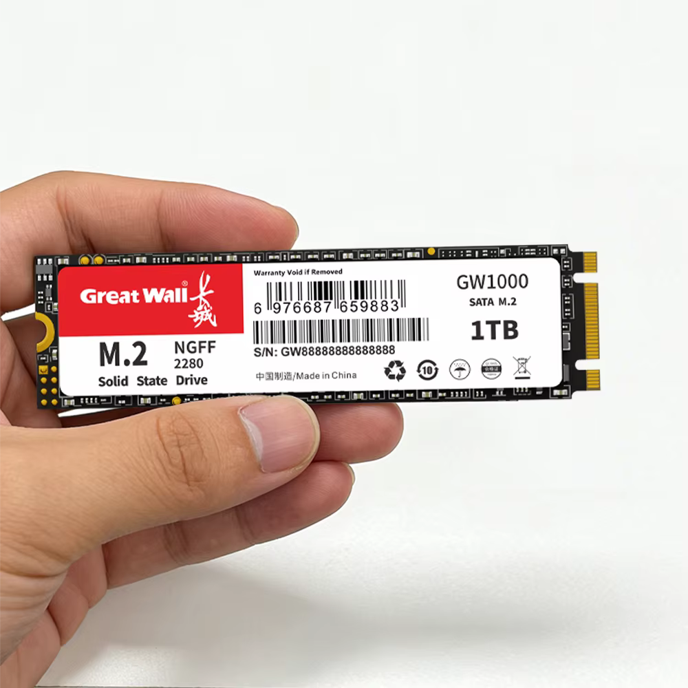 Great Wall M.2 SATA III SSD 128GB-2TB TLC Storage Drive