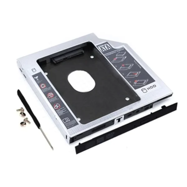 Aluminum SATA 3.0 HDD Caddy for 2.5" SSD/HDD 9-12.7mm