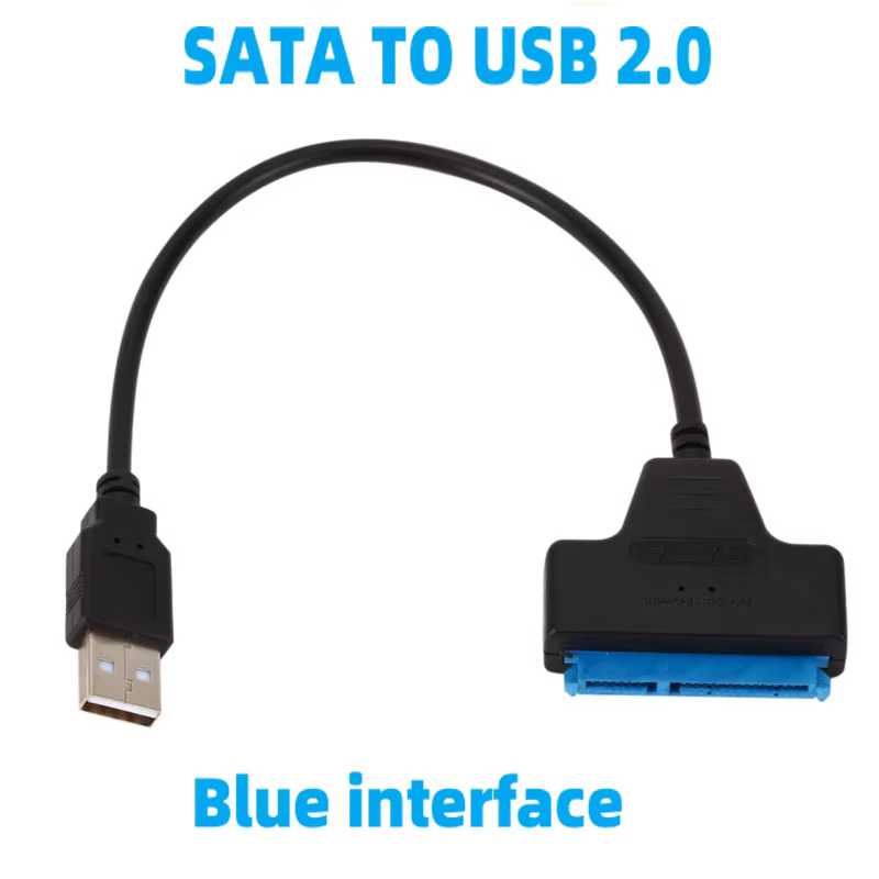 SATA to USB 3.0/2.0 Cable for 2.5" HDD SSD 6Gbps Adapter