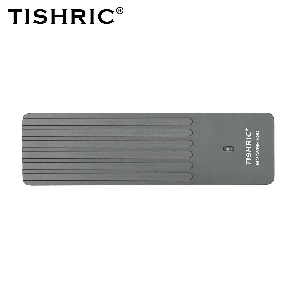 TISHRIC Ultra-thin 10Gbps M.2 NVMe SSD Enclosure USB-C