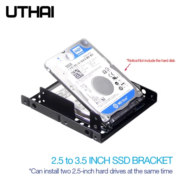 UTHAI G16 Double-layer 2.5" to 3.5" Hard Drive Bracket