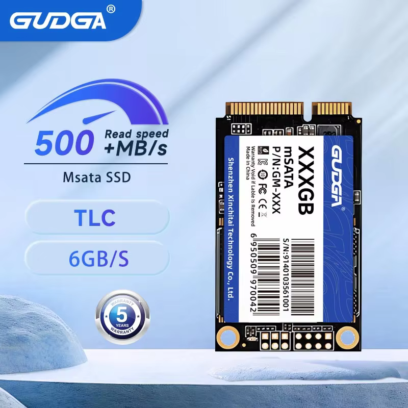 GUDGA mSATA SSD SATA3 Internal Solid State Drive Upgrade
