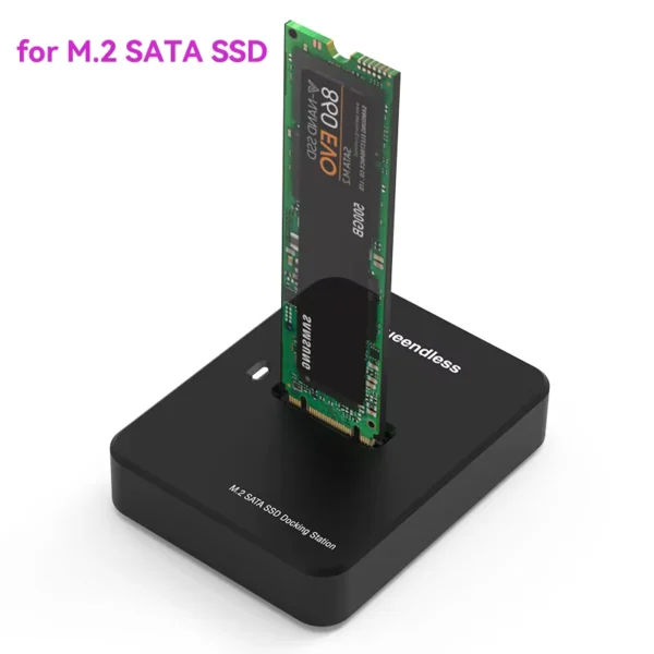 M.2 SSD Enclosure Plastic Case for NVMe SATA