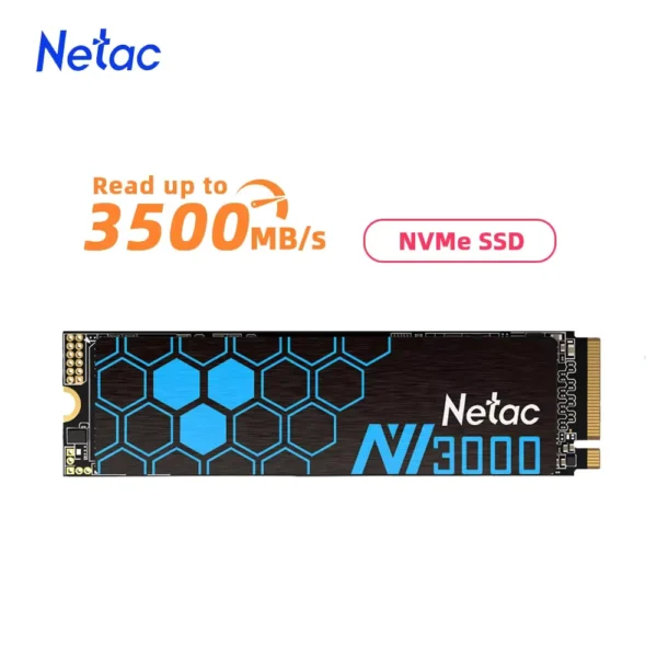Netac NVMe M.2 PCIe SSD 250GB to 2TB Internal Drive