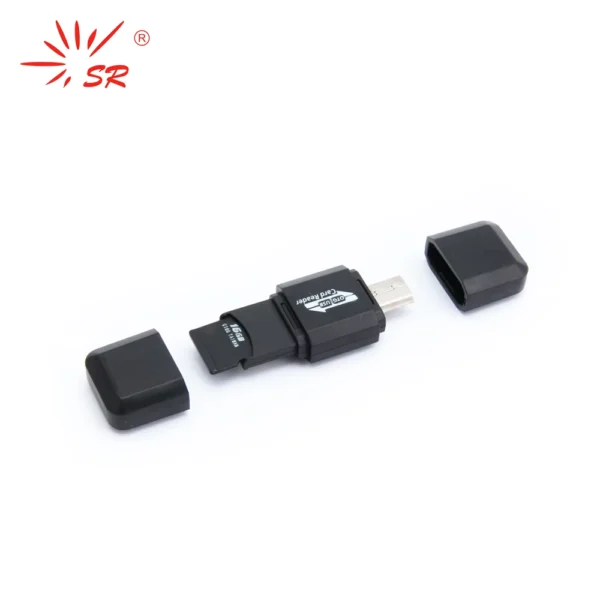 SR Diamond Style Micro SD Card Reader USB 2.0 OTG Adapter