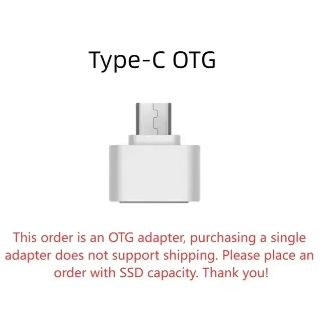 32TB USB 3.1 Type-C Portable External SSD Hard Drive
