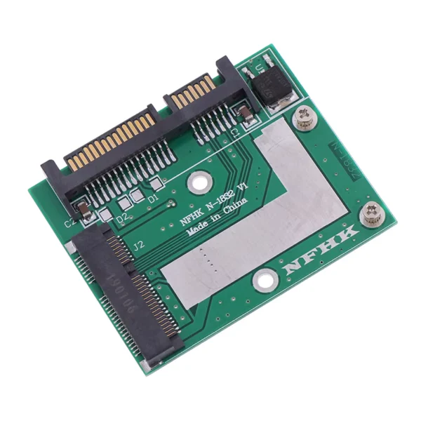 mSATA SSD to 2.5" SATA 6Gbps Adapter Converter Card