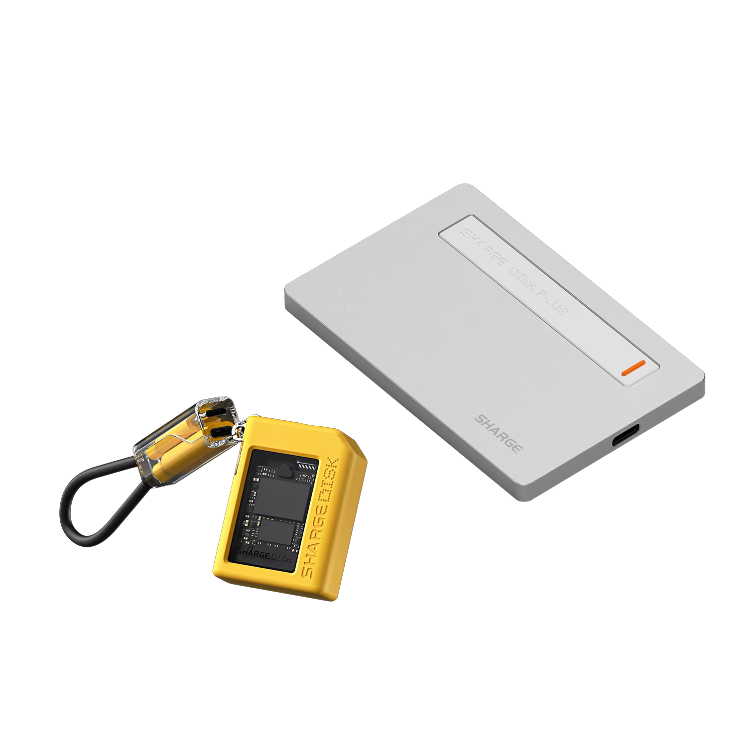 SHARGE M.2 NVMe SSD USB 3.2 Gen2 Enclosure Case Yellow