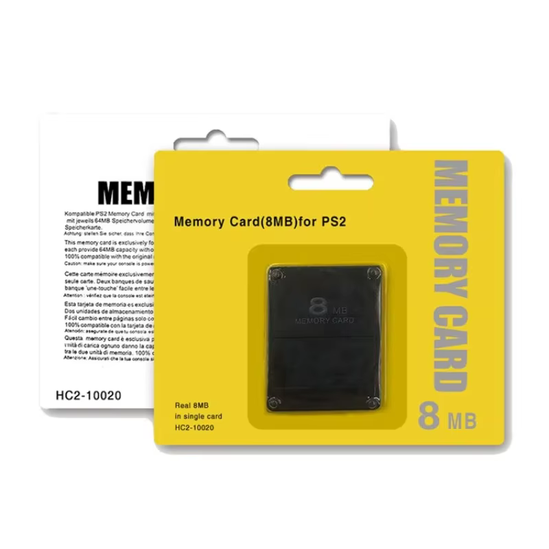 PS2 Memory Card 8MB-128MB Extended Save Storage