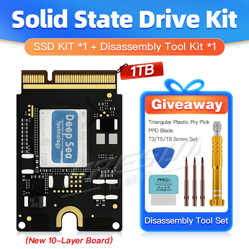 DeepSea 1T/2T SSD Upgrade Kit for Mac Mini M4