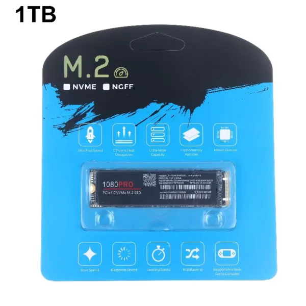 1080PRO M.2 NVMe PCIe 4.0 SSD for PS5 and Desktop
