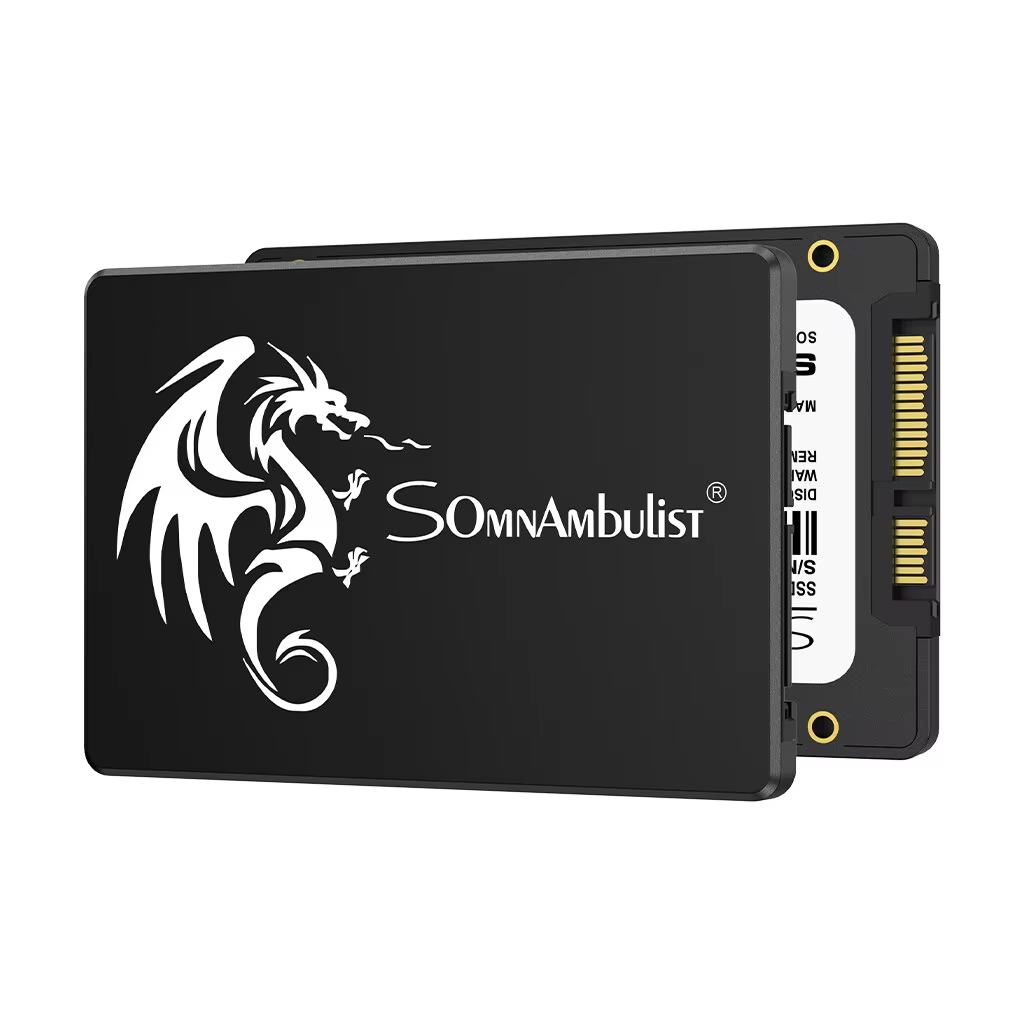 SomnAmbulist 2.5" SATA III SSD 64GB-2TB Storage