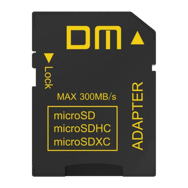 DM SD4.0 UHS-II MicroSD to SD Card Adapter 300MB/s
