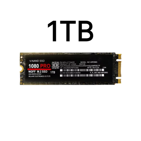 Original M.2 NVMe 1080PRO SSD 1TB 2TB for PC & Laptop